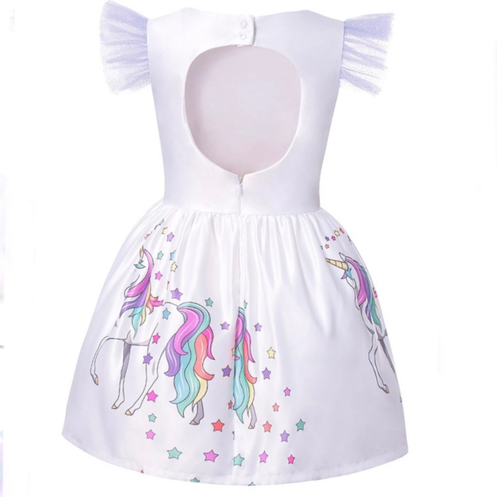 Luxury unicorn birthday dress - Picture 7 of 12